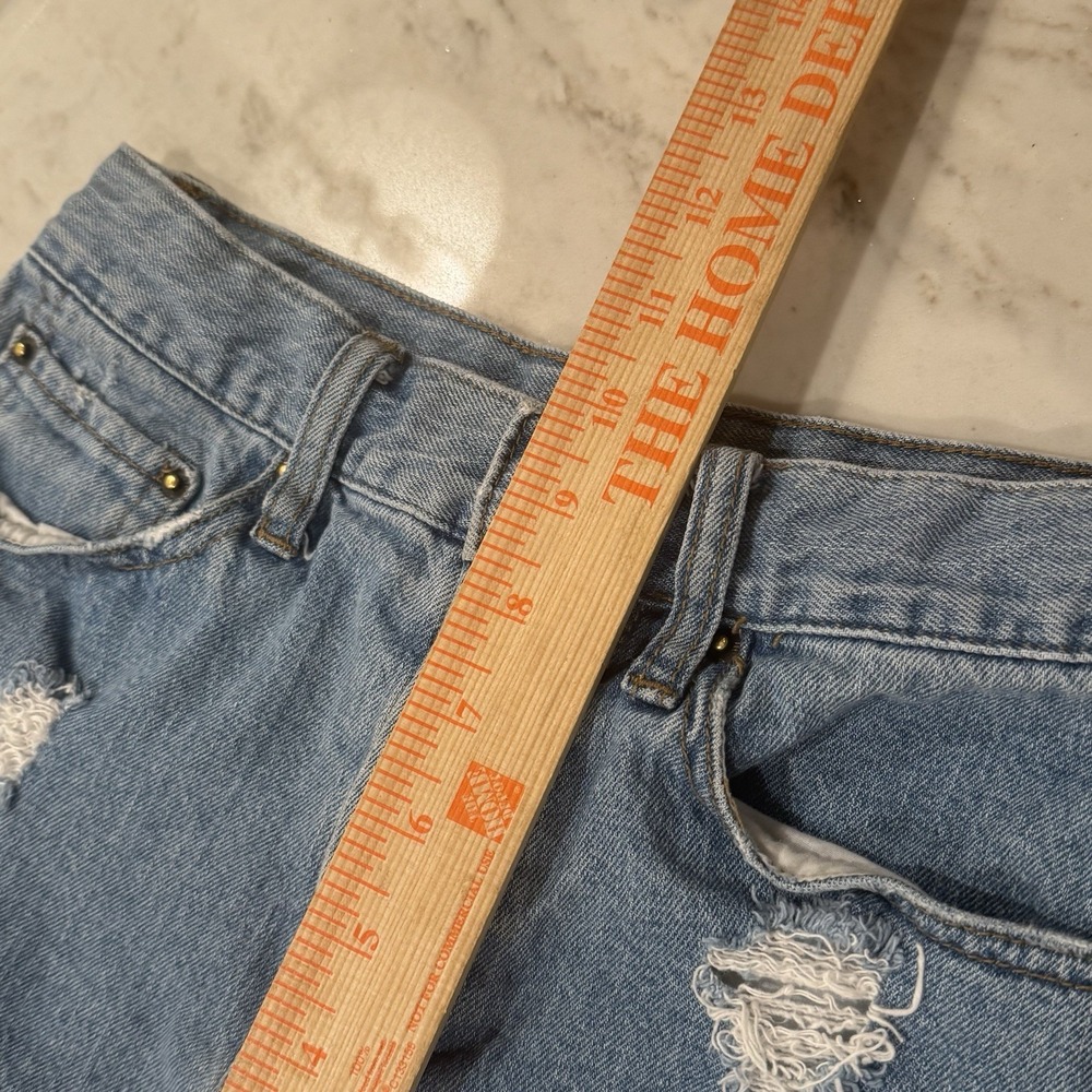 Urban Outfitters BDG Women's High Rise Raw Hem Denim Jean 3" Shorts Size 25 - Picture 6 of 8